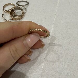 Elegant Gold-Tone Ring